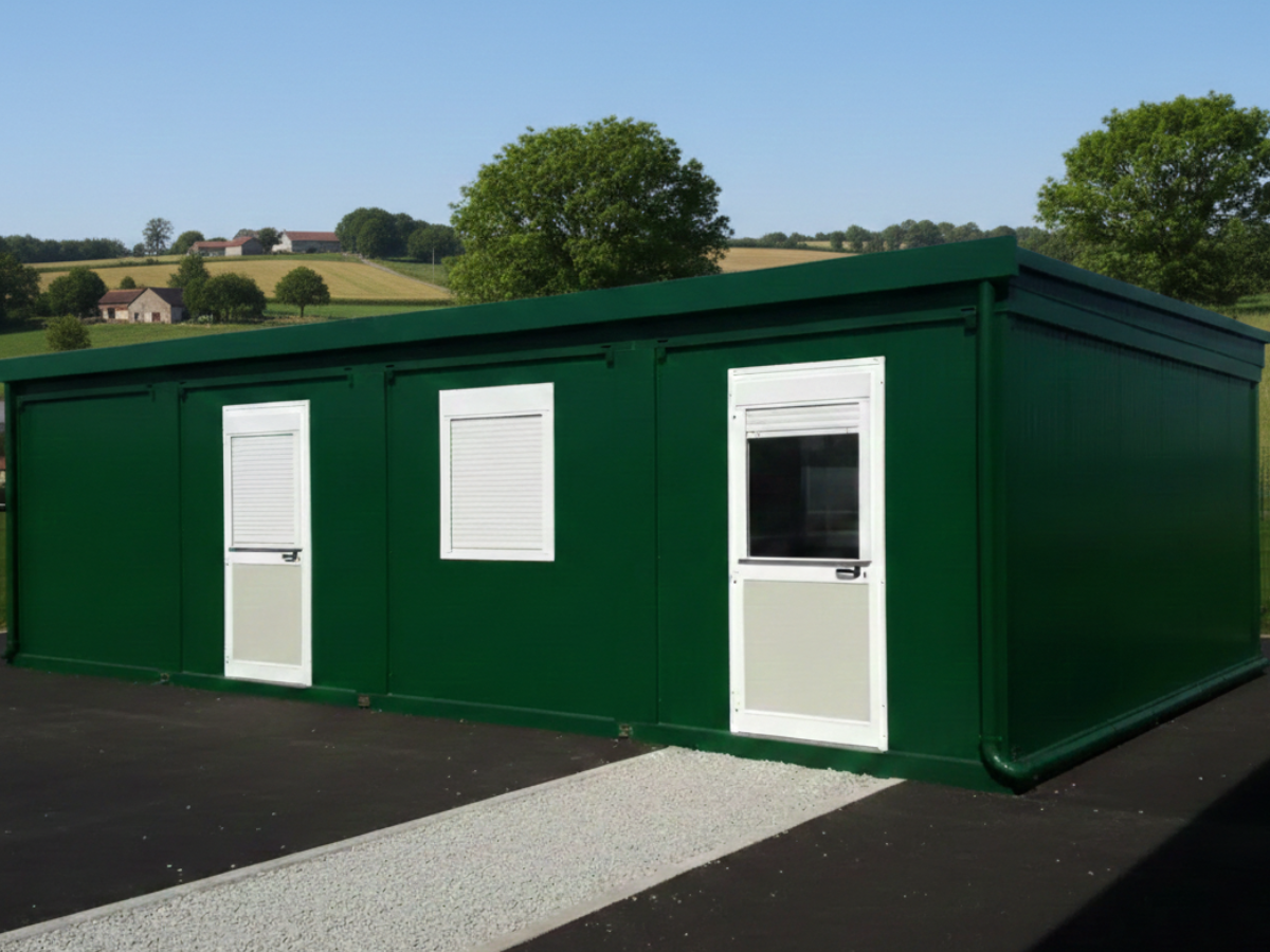 Modulaires - Installation bureau modulaire